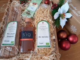 Weihnachts-Geschenk vegane BIO Box