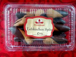 Schoko Lebkuchen Kekse mit Marmelade 400g