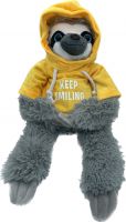 Zirben Faultier "Keep Smiling" gelbes Shirt