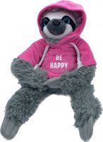 Zirben Faultier "Be Happy" rosa Shirt