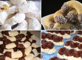 Weihnachtskekse 10 Sorten gemischt