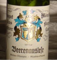 BEEREN AUSLESE (BA) Müller Thurgau – Muskat 1973