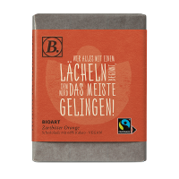 BIOART Wer alles mit einem Lächeln… Zartbitter Orange 70g