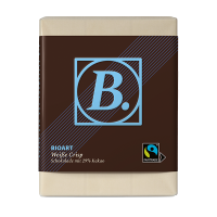 BIOART Schoko Weiße Crisp 70g, Fairtrade