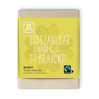 BIOART Schoko Unbezahlbar ist die Hand… Weiße Holunder 70g