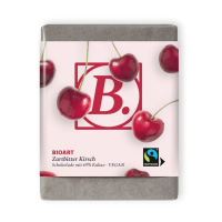 BIOART Schoko Zartbitter Kirsch 70g, Fairtrade