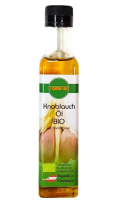 TasteTec Knoblauch Öl BIO, 250ml Glasflasche mit Ausgießer