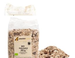 BIO-DINKELMÜSLI aus kontrolliert biologischem Anbau