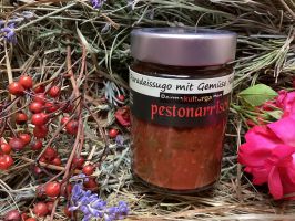 Paradeissugo mit Gemüse feurig