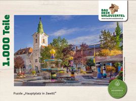 Puzzle Hauptplatz Zwettl 1.000 Teile 