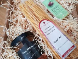 Geschenkkarton Pasta Bolognese - kostenloser Versand