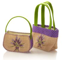 Jutetasche Lavendel div. Sorten