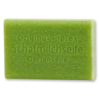 Schafmilchseife eckig 100g, Gartenseife