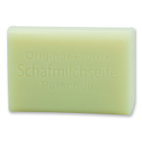 Schafmilchseife eckig 100g, Patchouli