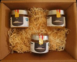Honig Geschenkbox mit 3 Honigarten