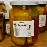 eingelegte Paprika