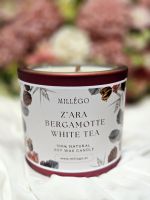 Duftkerze Z'ara Bergamotte White Tea 150g Holzdocht