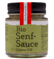 Zitronen-Dill-Senfsoße