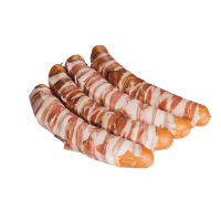 Berner Würstl – ca. 300 g | Mit Käse gefüllt & Speck umwicke