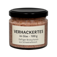 Verhackertes im Glas – 100 g | Deftiger Brotaufstrich
