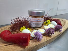 8 Eingelegte Wachteleier Chili 