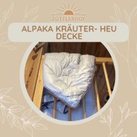 Zottlerhof´s Alpaka - Kräuterheubettdecken