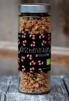 Bio-Dinkelmüsli mit Kirschen und Mohn