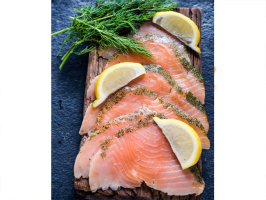 Grönland Graved Lachs