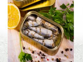 Sardinen mit Zitronen