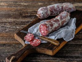 Knoblauchsalami