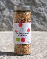 Bio-Dinkelmüsli mit Himbeeren