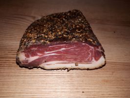 Mangalitza Pfefferschinken geräuchert