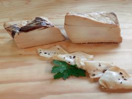 Geräucherter Mangalitza- Speck