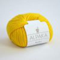 Alpaka Exclusiv - Baby Alpaka Wolle Gelb