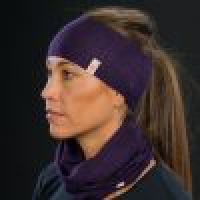 Alpaka Exclusiv - Stirnband  Violett