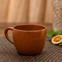 Holztasse für Kaffee & Tee – Natur trifft Gemütlichkeit