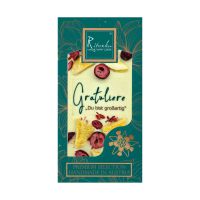 Premium weiße Schokolade - Gratuliere!  95g