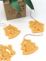 BIENENWACHS Christbaumschmuck I Geschenk SET