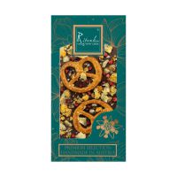 Premium Milchschokolade - Brezel, Crispy Chips, roter Pfeffe