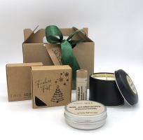 GESCHENKSET WEIHNACHTEN I WELLNESS I Seife & Kerze nach Wahl