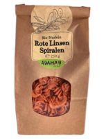 Rote Linsen Spiralen