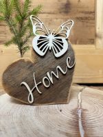 Deko Herz "Home"