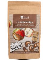 Bio Apfelchips mit Vollmilchschokolade 100g