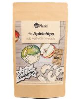 Bio Apfelchips mit Weißer Schokolade 100g