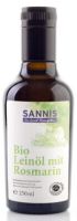 SANNIS Bio-Leinöl mit Rosmarin