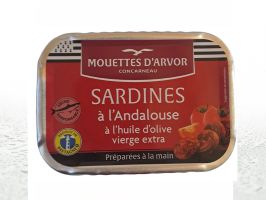 Sardine nach andalusischer Art mit Chorizo und Tomaten 115 g