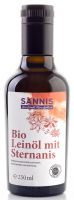 SANNIS Bio-Leinöl mit Sternanis