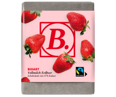 B. Schoko Vollmilch Erdbeer - Fairtrade