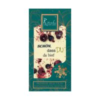 Premium weiße Schokolade - Schön, dass du da bist