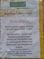 Bienenwachsplatte Rosenduft